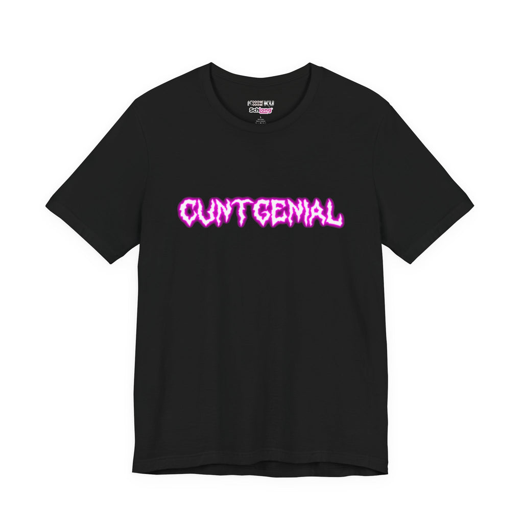 CUNTGENIAL - Unisex Jersey Short Sleeve Tee