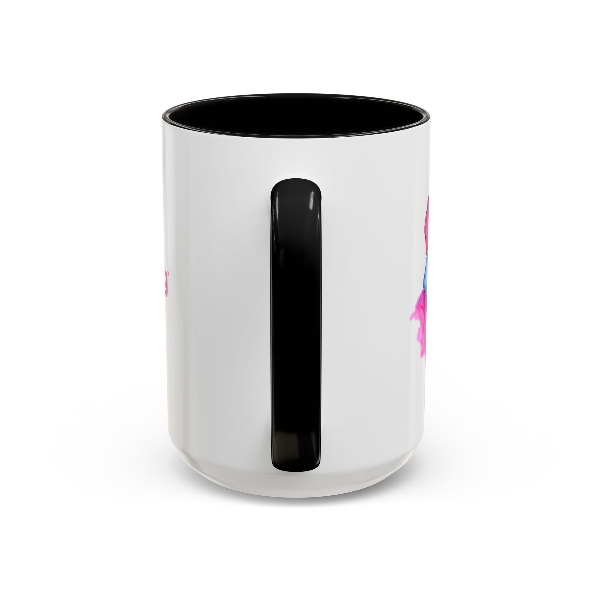 KISSING ROOMATES - Accent Coffee Mug — Funny Gay Novelty Ceramic Mug (11/15 oz)