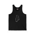 'Uncut' Schlong Jersey Tank — Queer Minimalist Graphic Tank