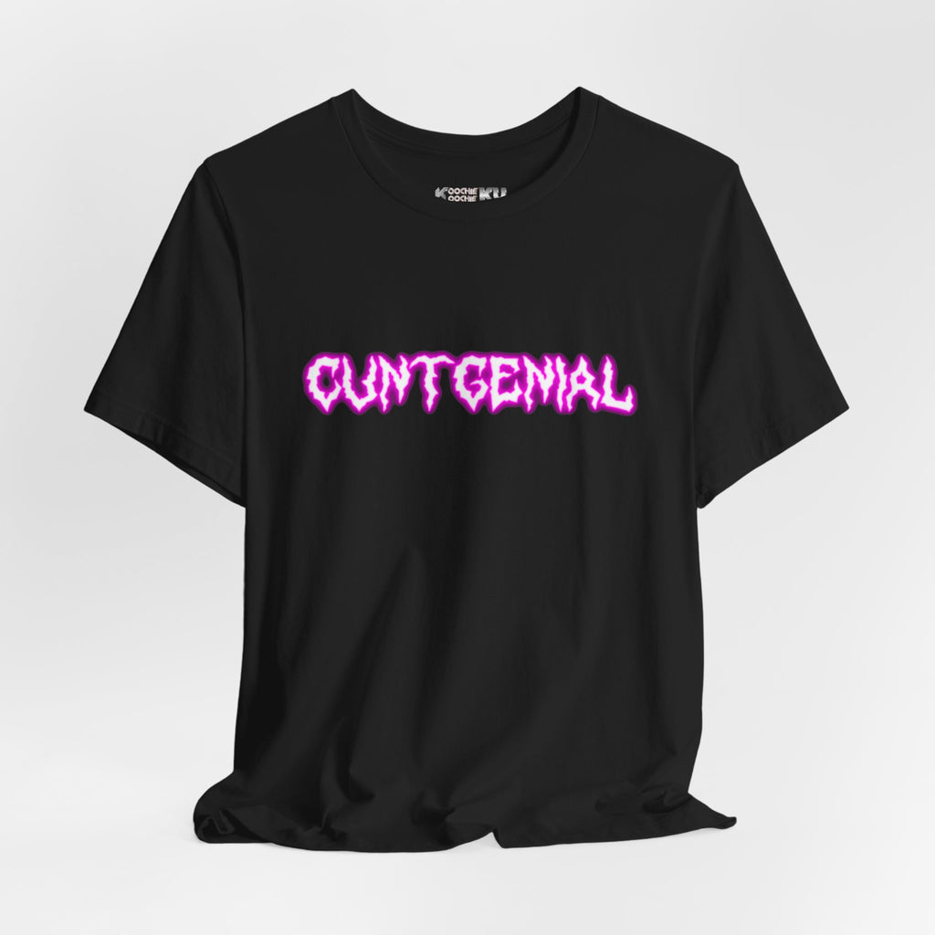 CUNTGENIAL - Unisex Jersey Short Sleeve Tee