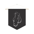 'Uncut' Schlong Pennant — Playful Queer Wall Banner