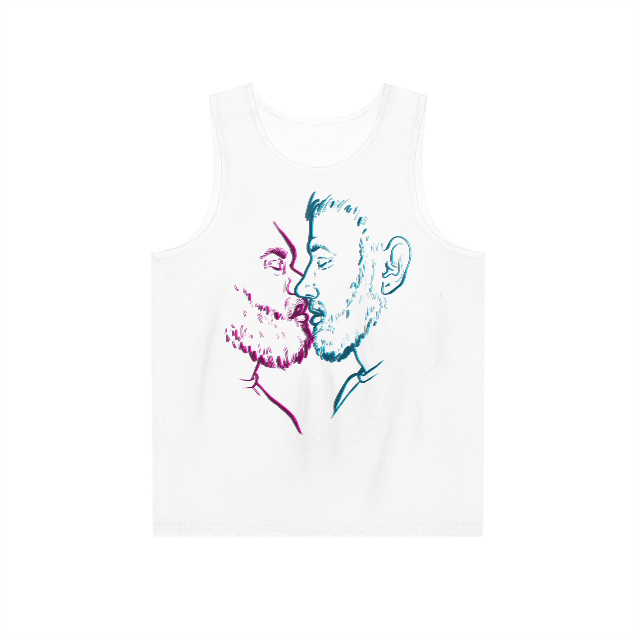 KISSING ROOMMATES TANK TOP