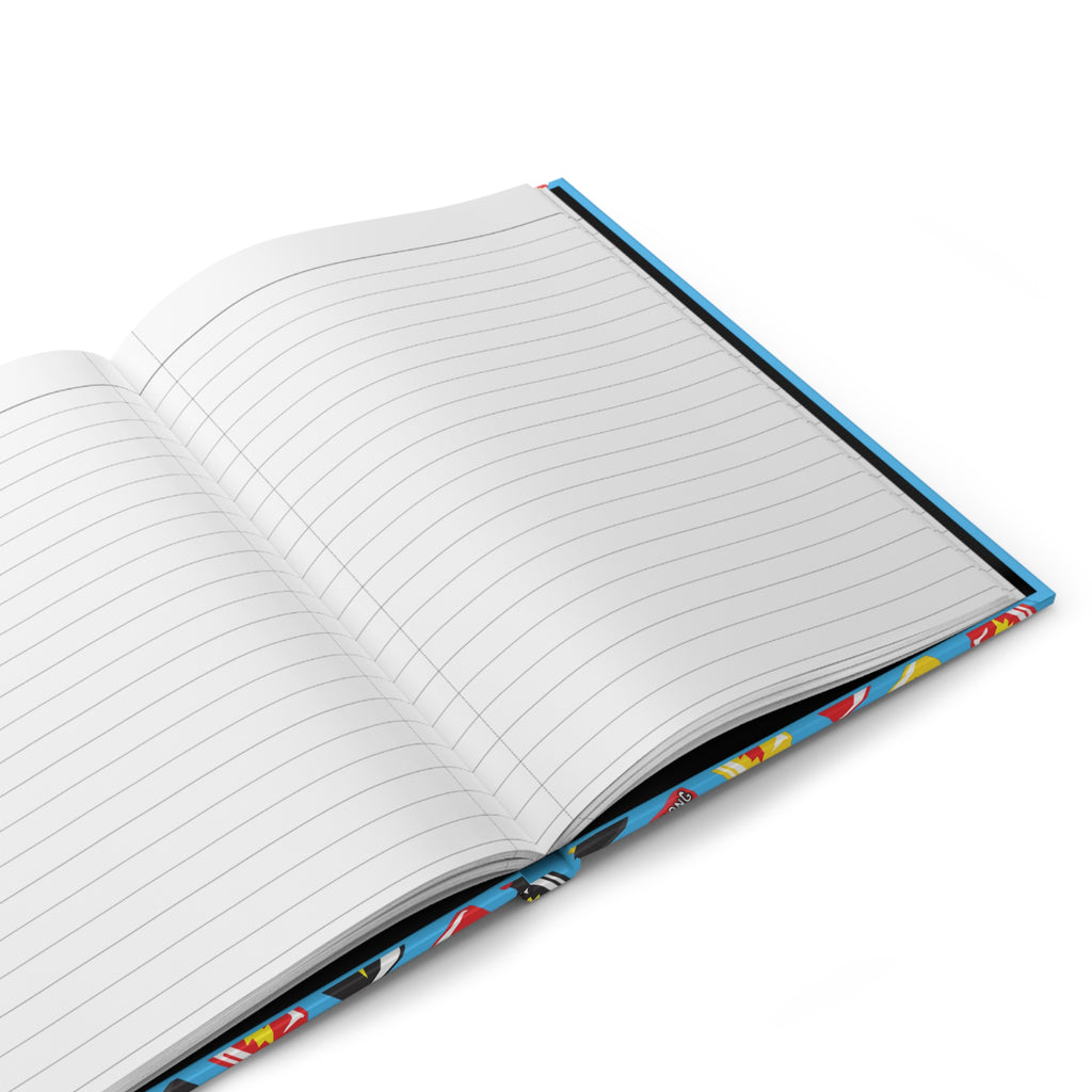 "VHS CLEANER" Lined Notebook - Blue - 5.75" X 8"
