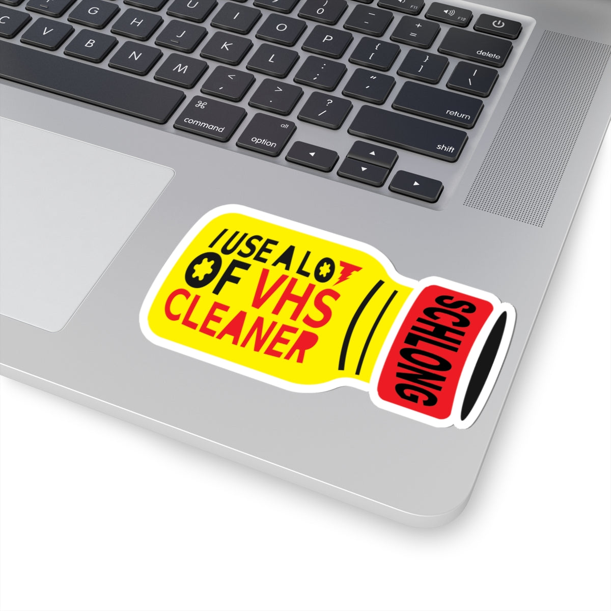 VHS Cleaner Vinyl Sticker - 4" or 6" Size