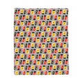 "VHS CLEANER" PLUSH THROW - Grey