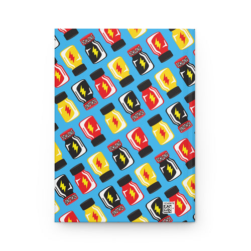 "VHS CLEANER" Lined Notebook - Blue - 5.75" X 8"
