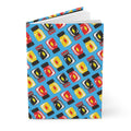 "VHS CLEANER" Lined Notebook - Blue - 5.75" X 8"