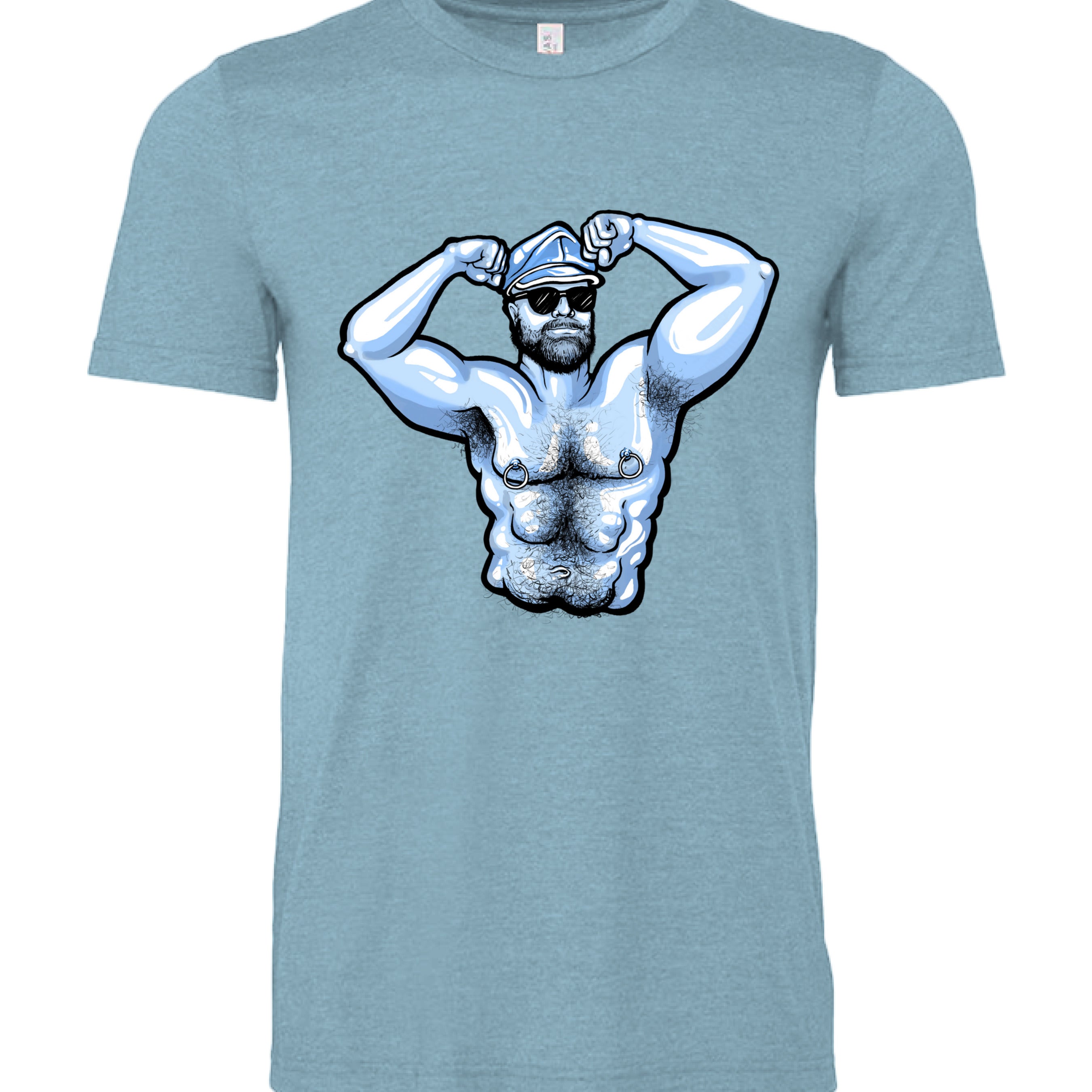 Heather Baby Blue - FRONT